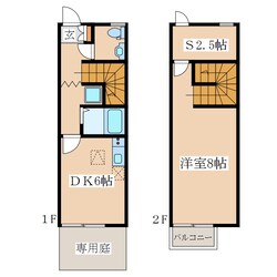 アークセブン　Ａ棟の物件間取画像